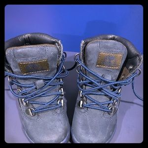 Timberlands Toddler Blue & Brown (Nubuck)